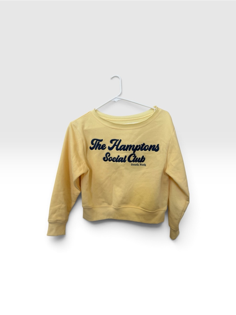 art class Yellow "The Hamptons Social Club" Crewneck Sweatshirt